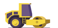 small icon of road roller