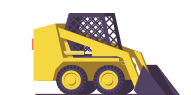 small icon of skid steer loader